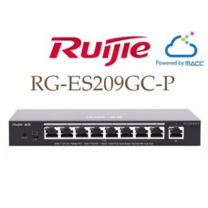 Switch POE 9 Port RUIJIE REYEE RG-ES209GC-P