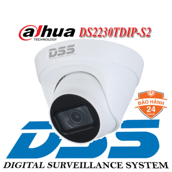 Camera IP Dome 2.0MP DAHUA DS2230TDIP-S2